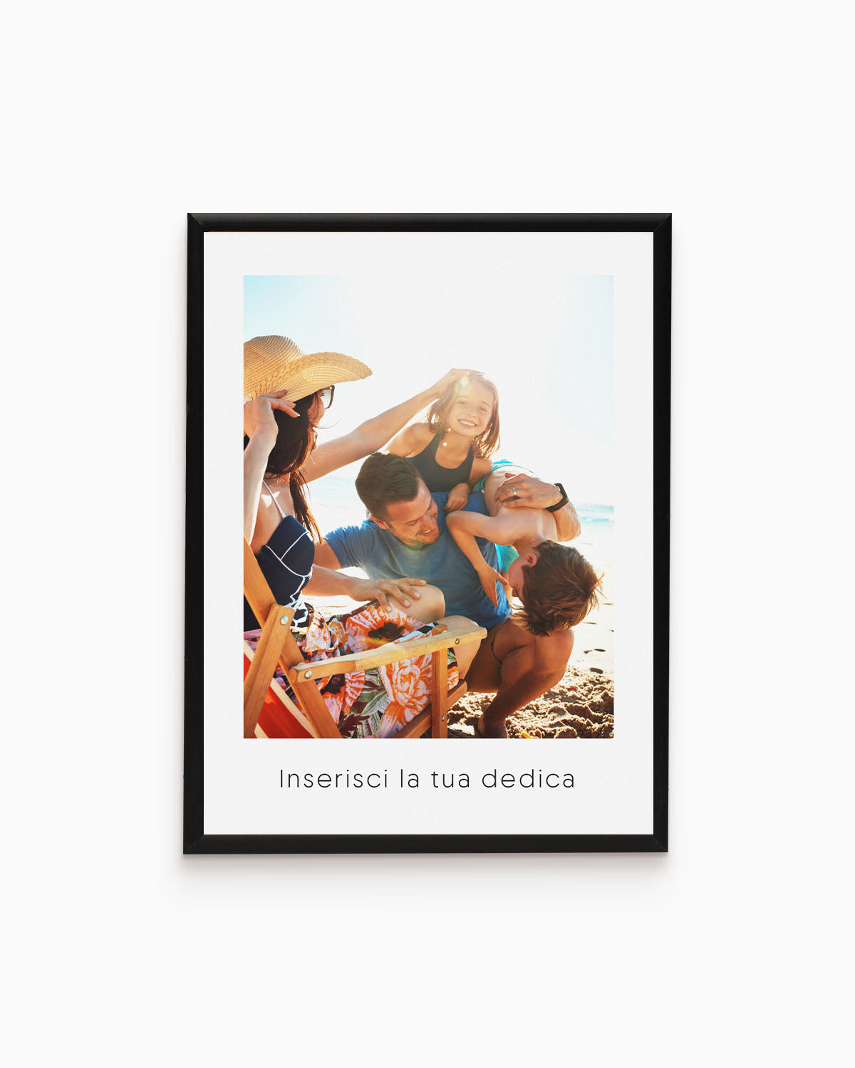 poster personalizzato con foto, decorazione casa idea regalo per ambienti moderni #colore_cornice-nera