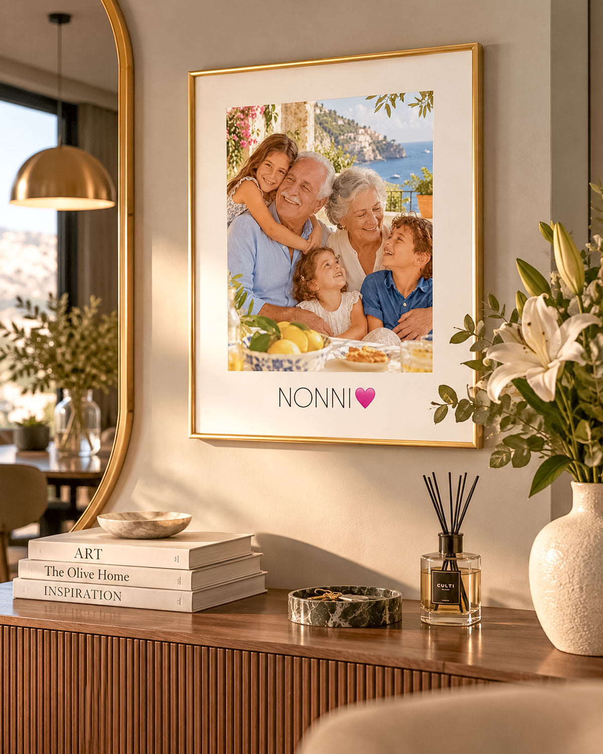 Poster Personalizzato Foto con dedica