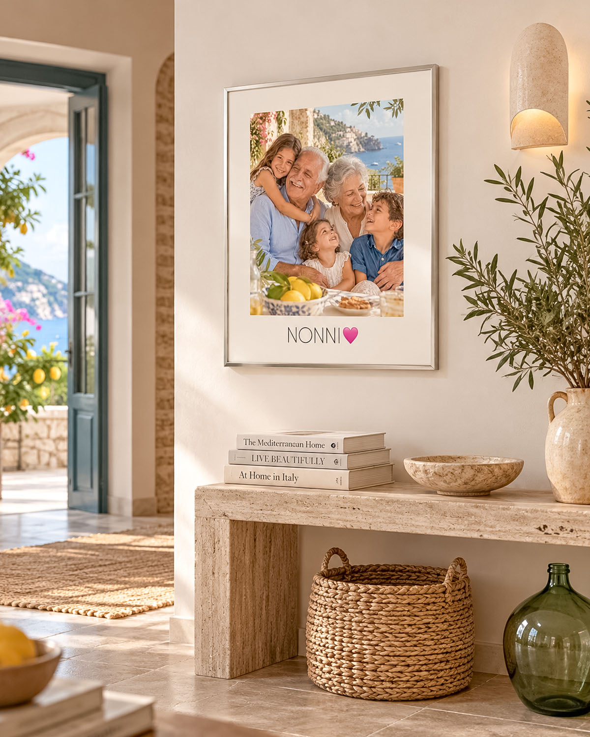 Poster Personalizzato Foto con dedica