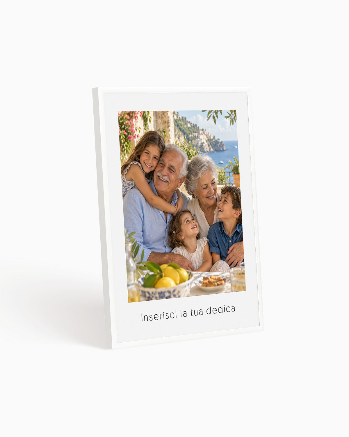 Poster Personalizzato Foto con dedica