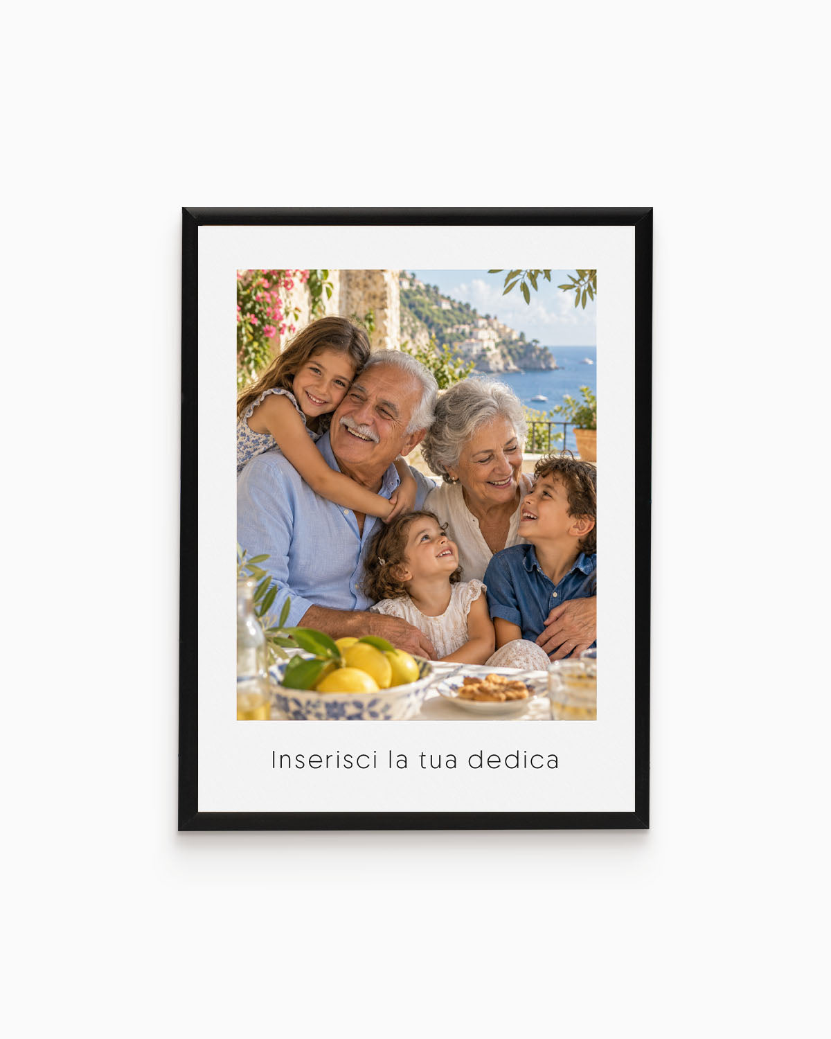 Poster Personalizzato Foto con dedica