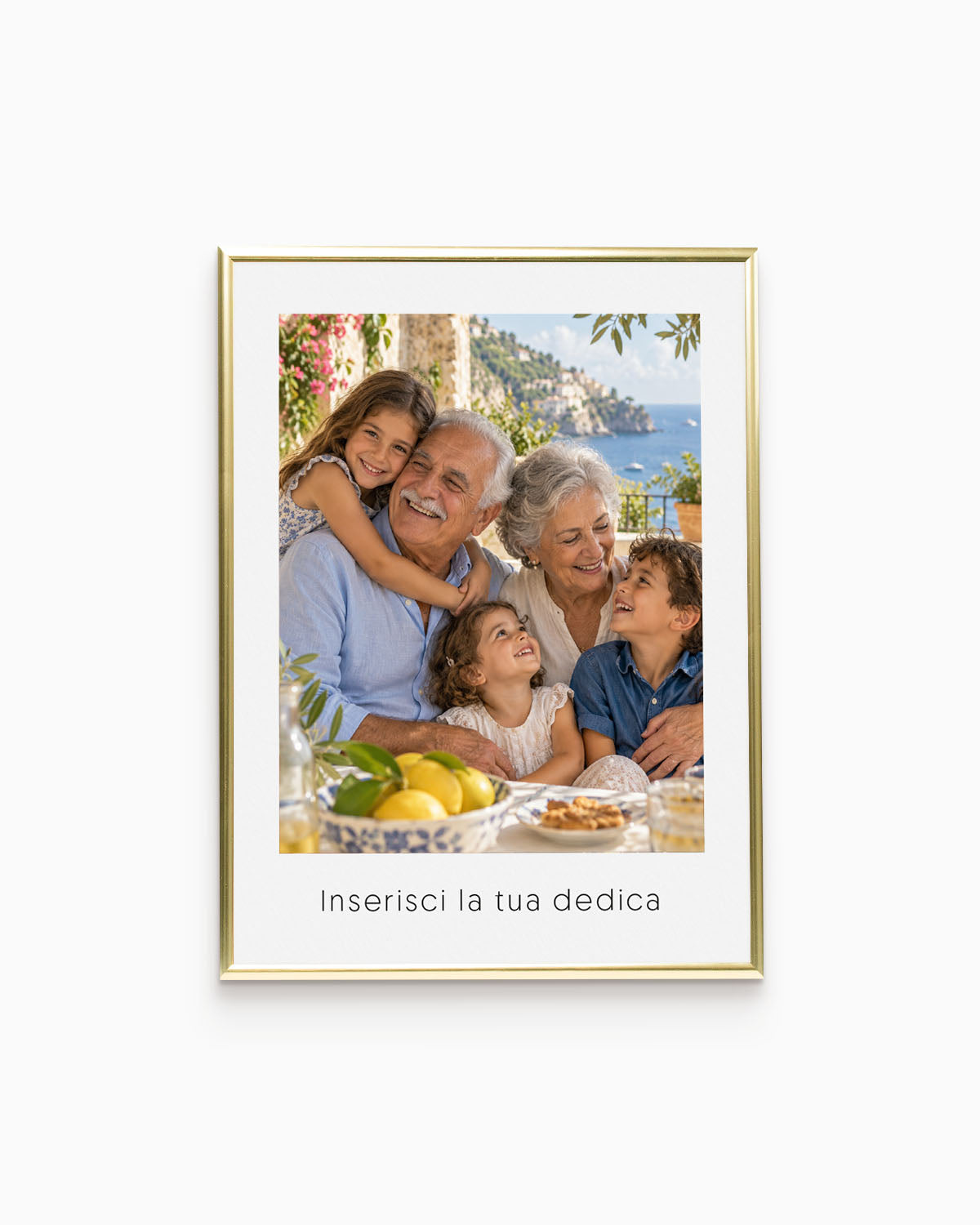 Poster Personalizzato Foto con dedica