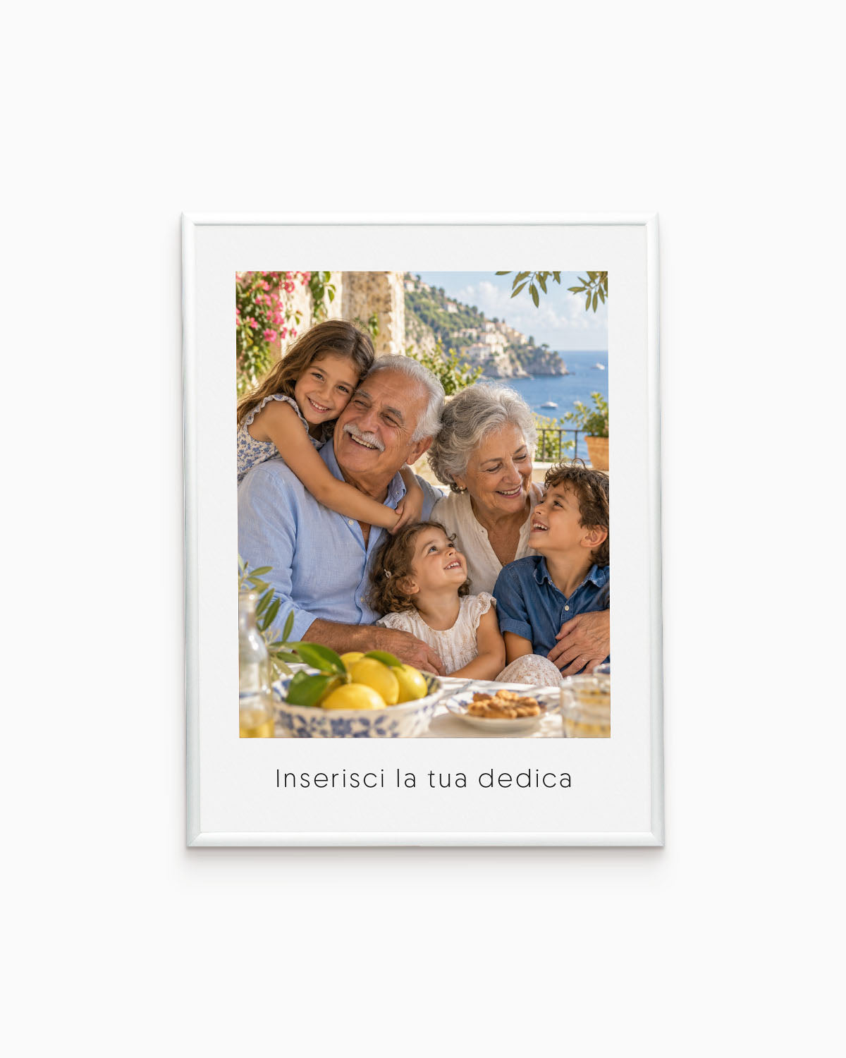 Poster Personalizzato Foto con dedica