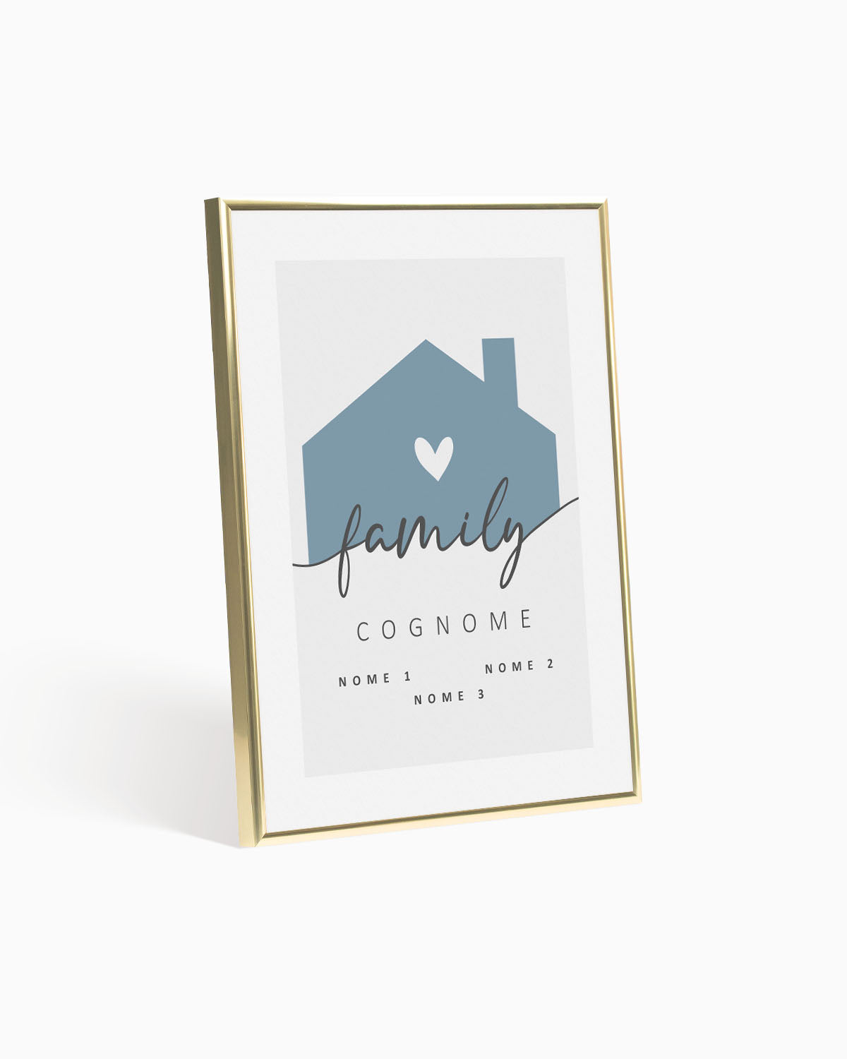 Poster Personalizzato Family Home