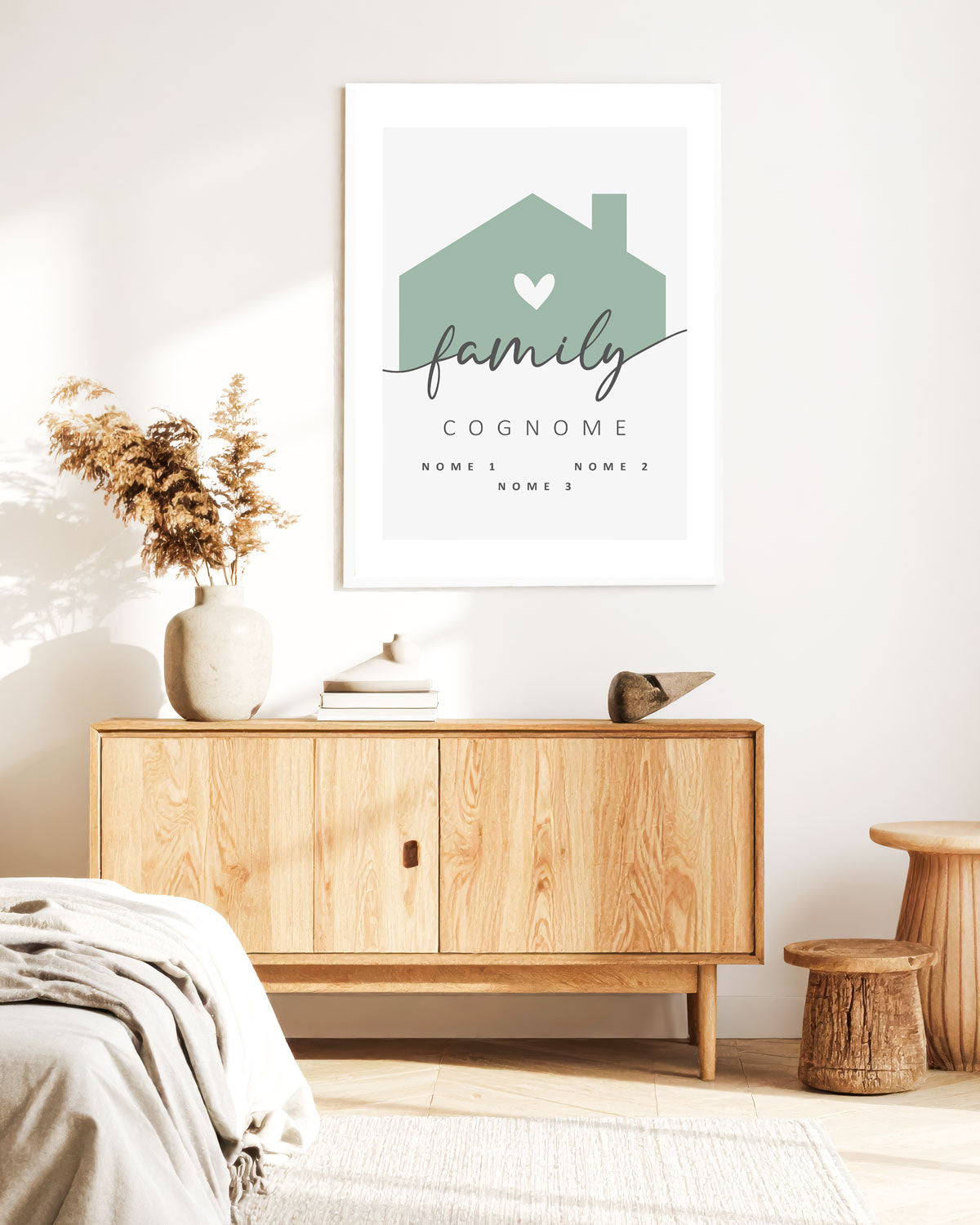 Poster Personalizzato Family Home