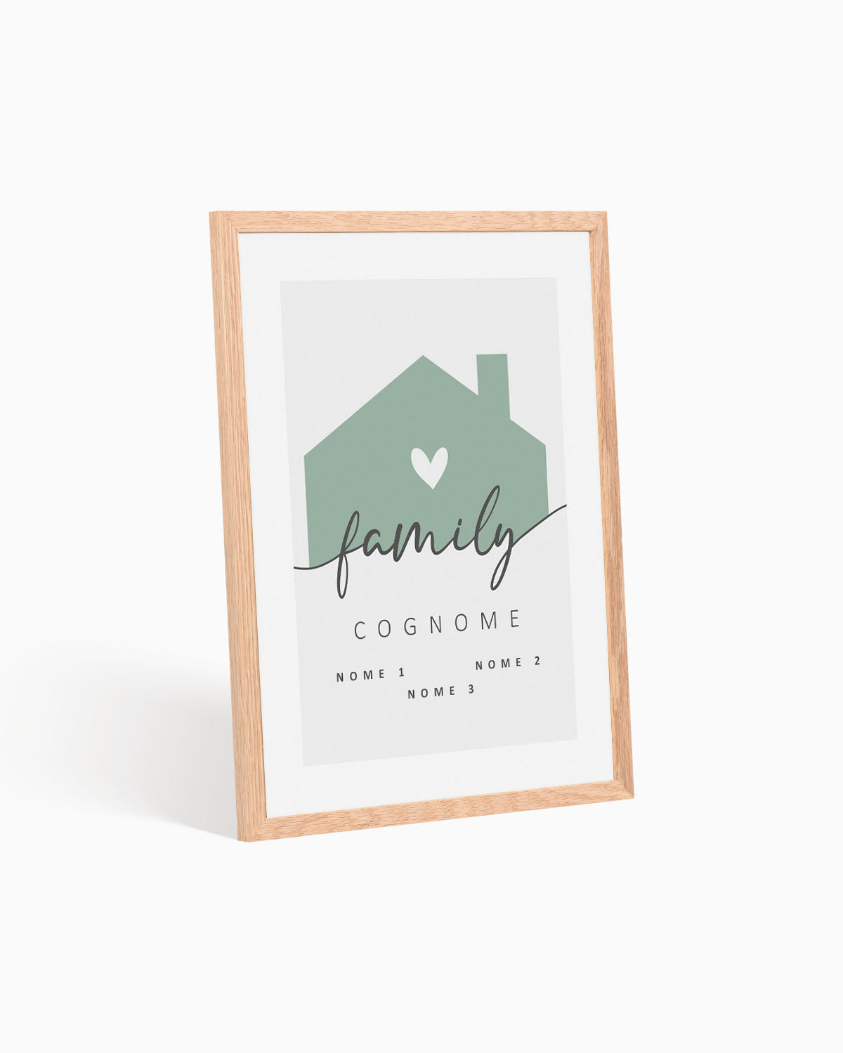 Poster Personalizzato Family Home