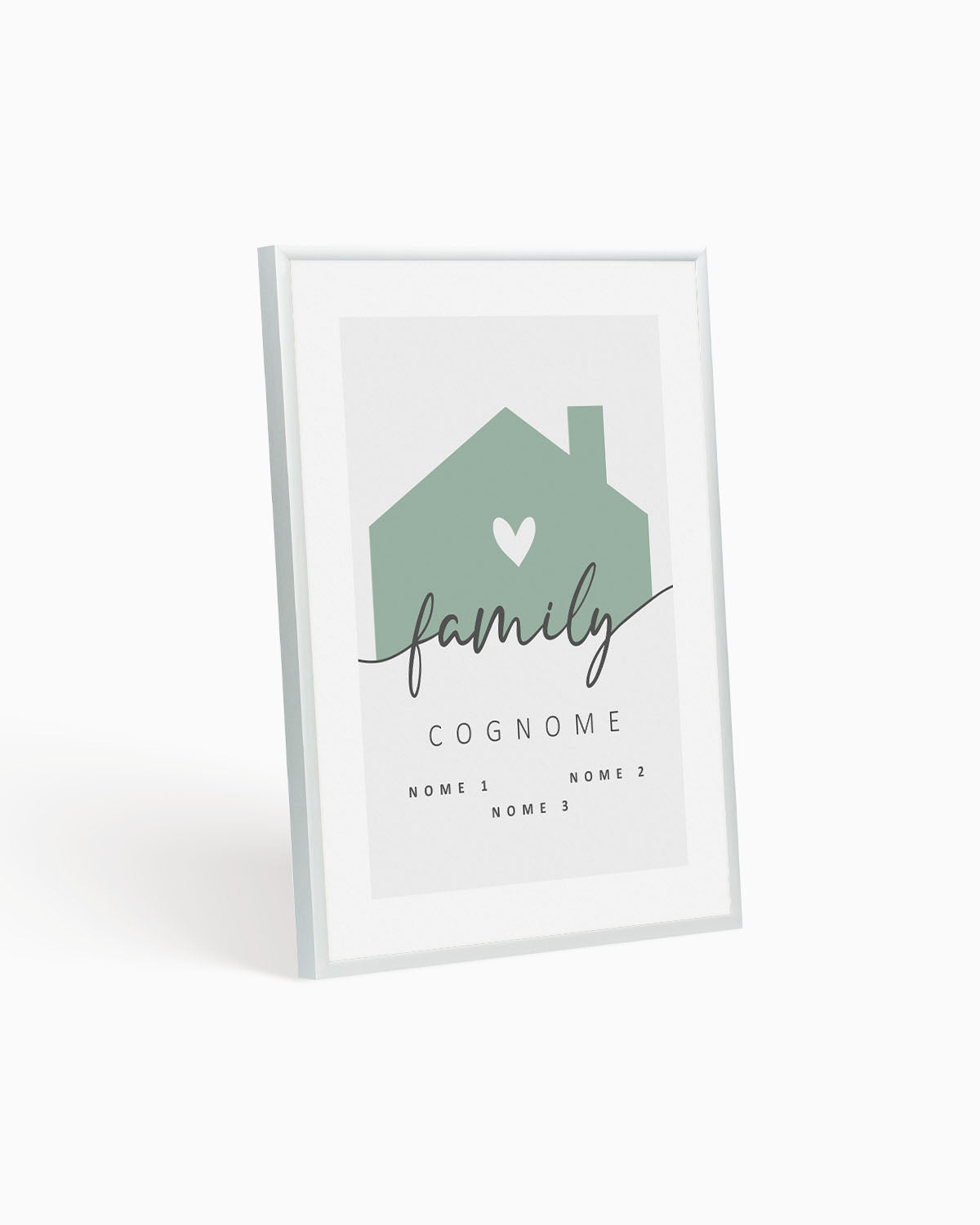 Poster Personalizzato Family Home