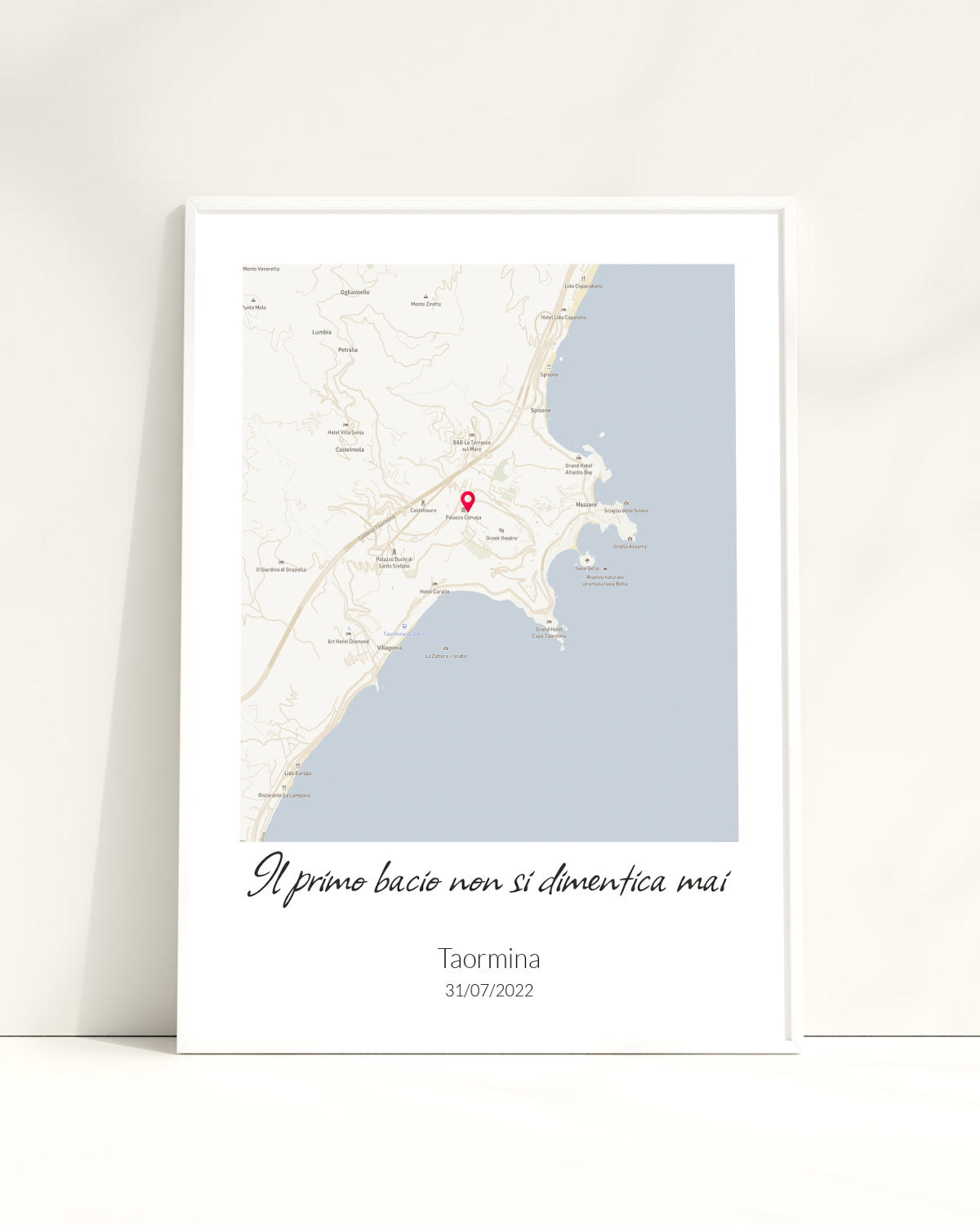 Poster Mappa Personalizzabile