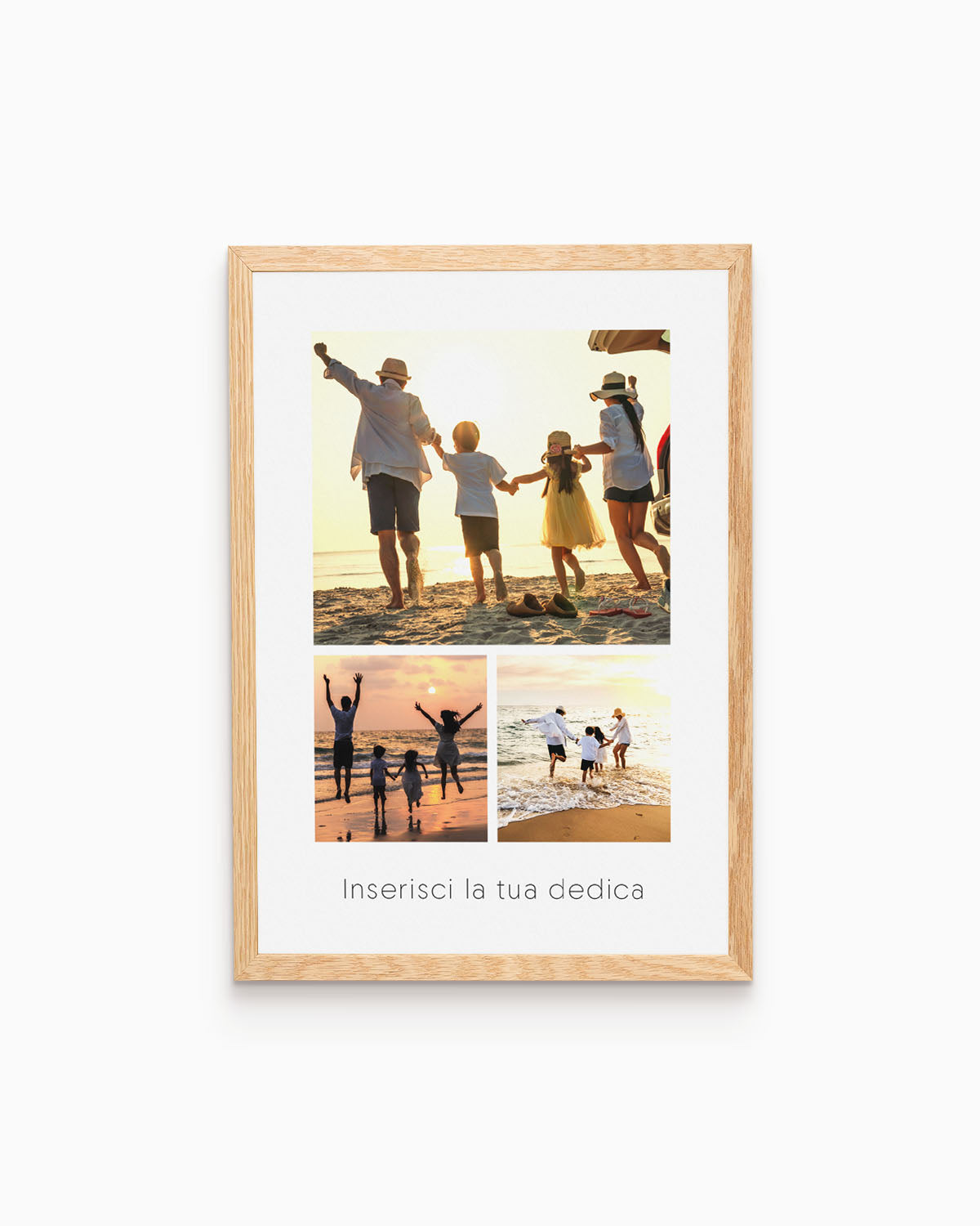poster personalizzato con collage di foto, decorazione casa idea regalo per ambienti moderni