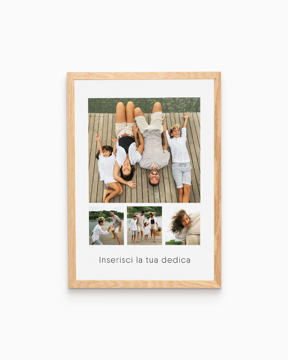 poster personalizzato con collage di foto, decorazione casa idea regalo per ambienti moderni