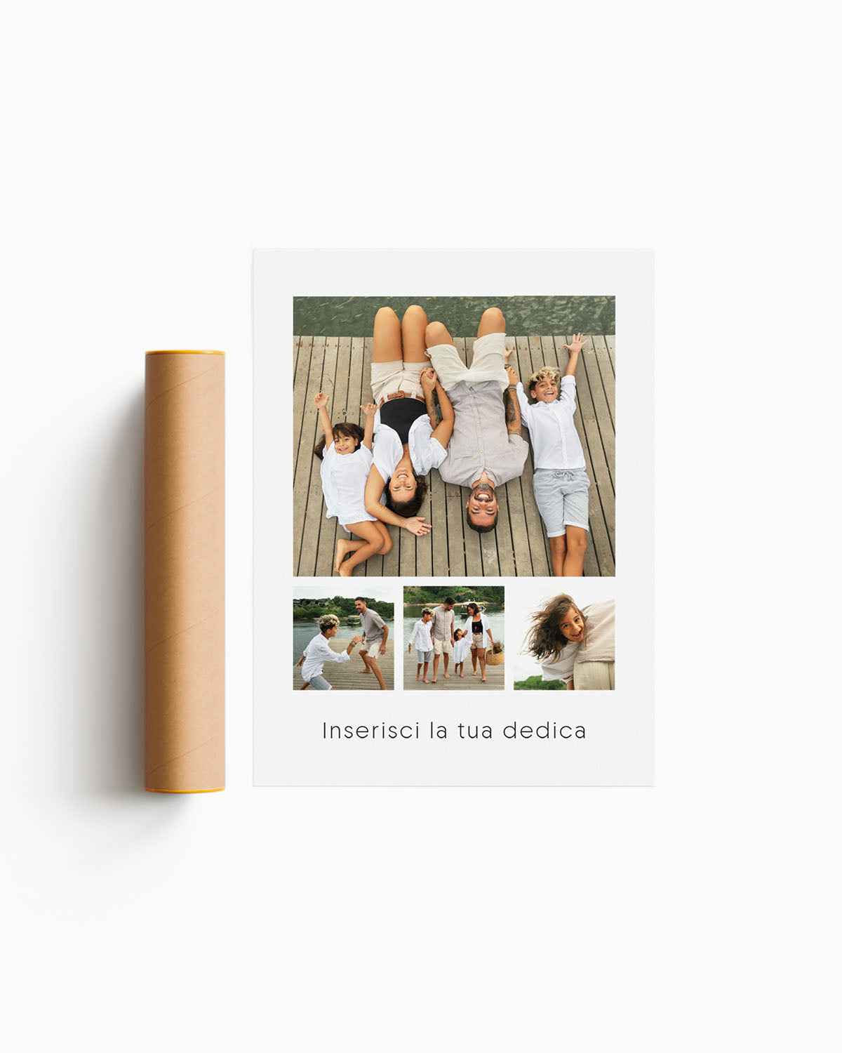 poster personalizzato con collage di foto, decorazione casa idea regalo per ambienti moderni