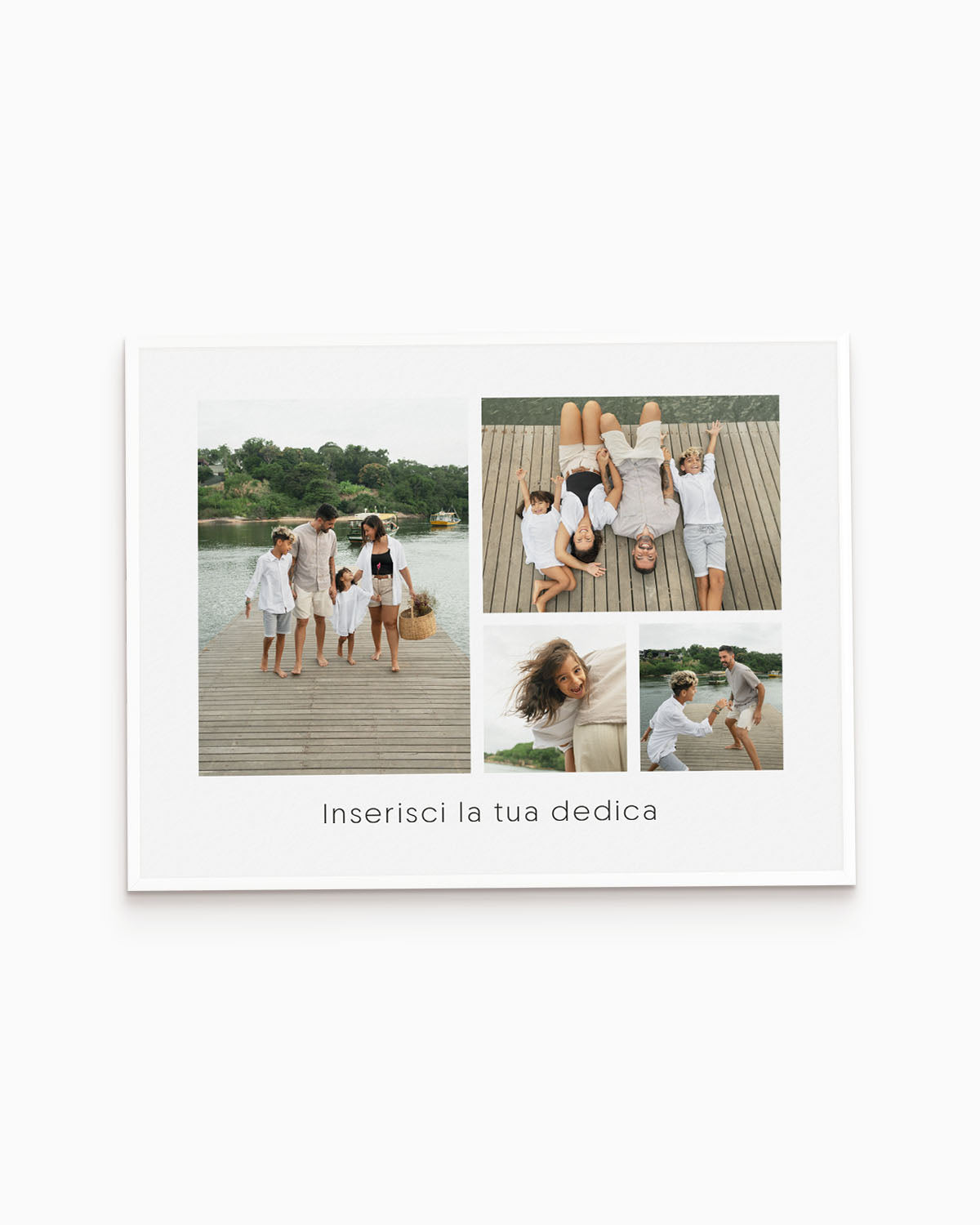 poster personalizzato con collage di foto, decorazione casa idea regalo per ambienti moderni