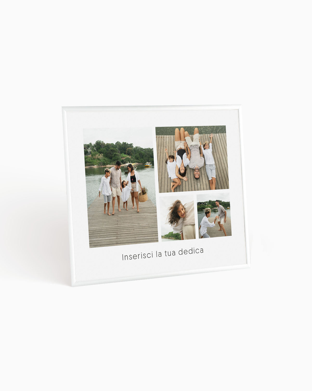 poster personalizzato con collage di foto, decorazione casa idea regalo per ambienti moderni