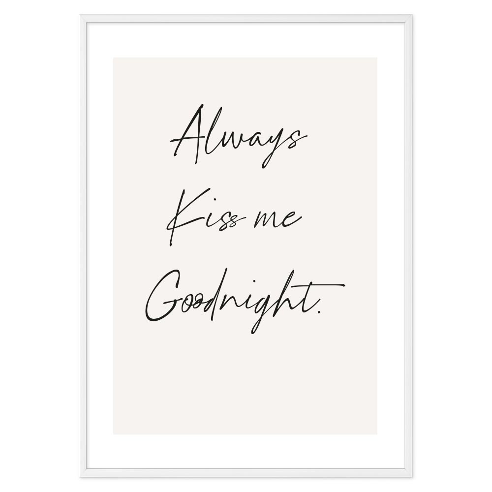 Poster Always Kiss me