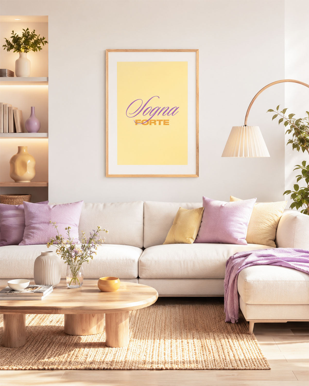 poster Typography con testi e citazioni, decorazione casa ideale per ambienti moderni