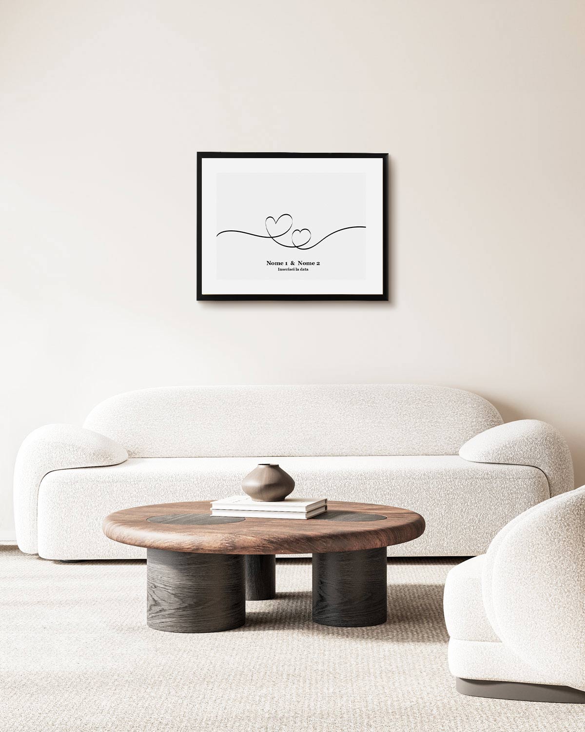 poster personalizzato moderno idea regalo, complemento d'arredo