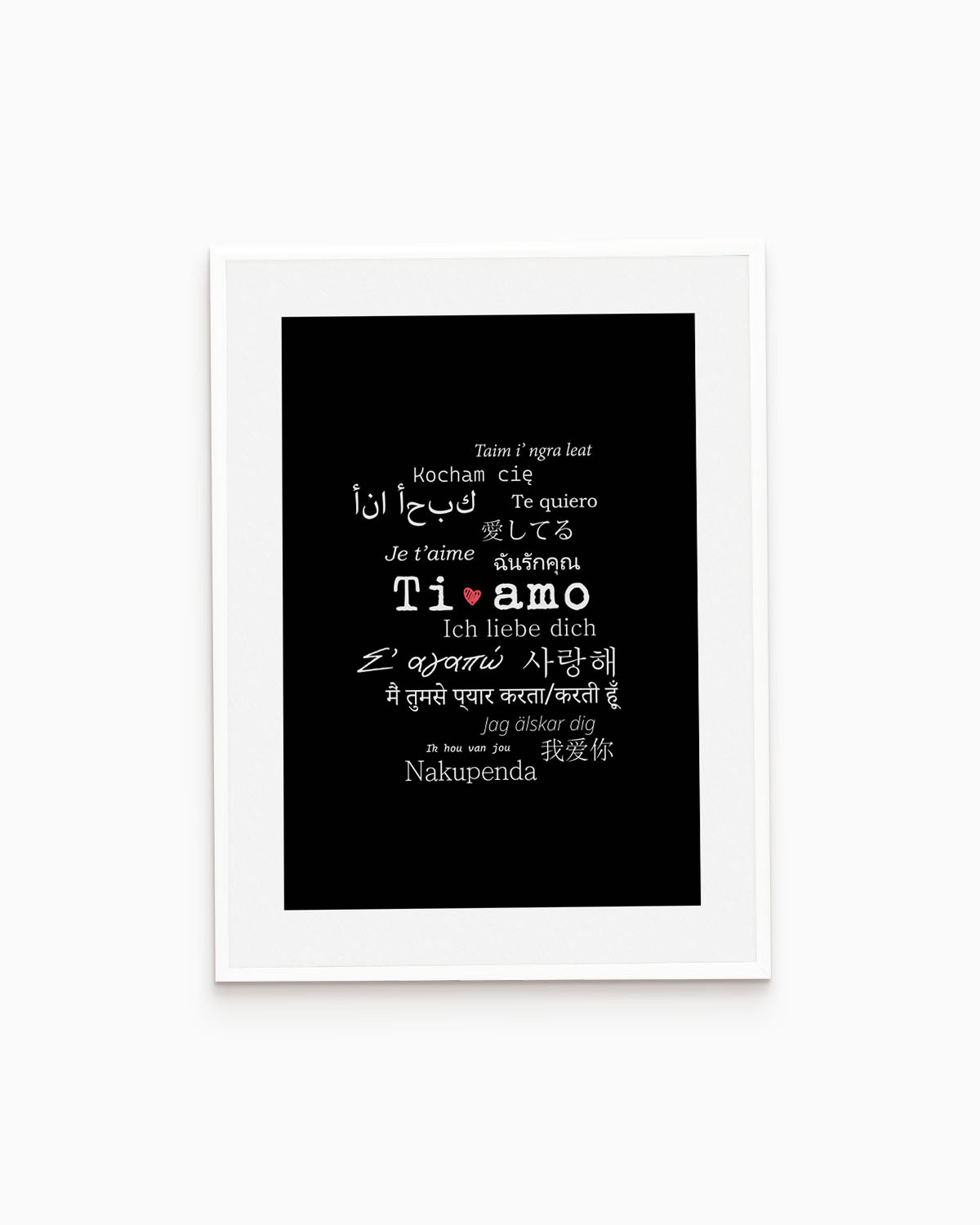 poster moderno per arredamento