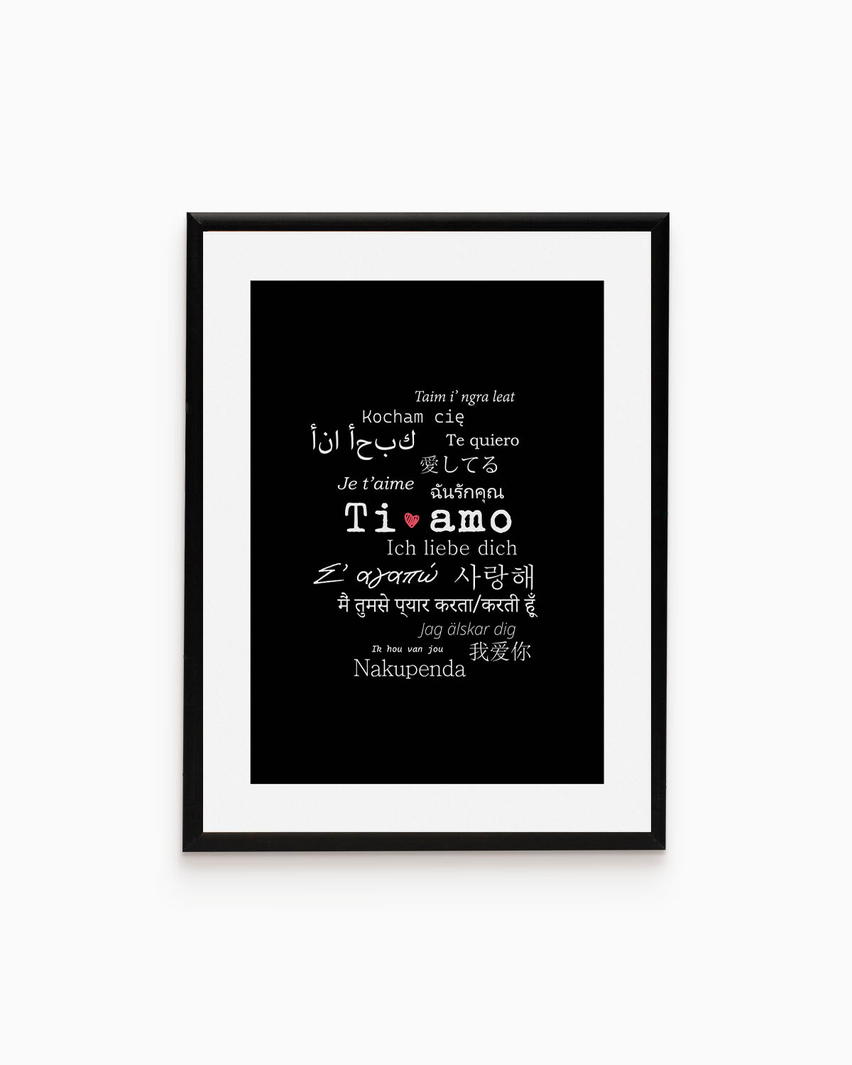 poster moderno per arredamento