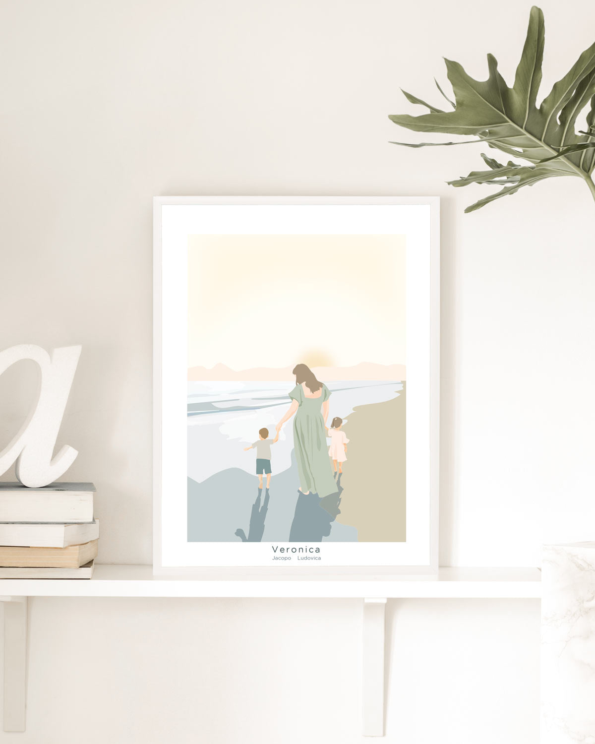 Poster Personalizzato Mamma con figli