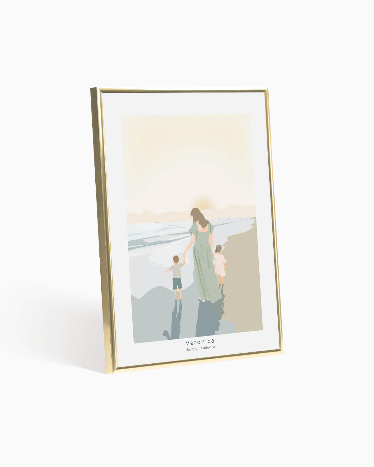 Poster Personalizzato Mamma con figli