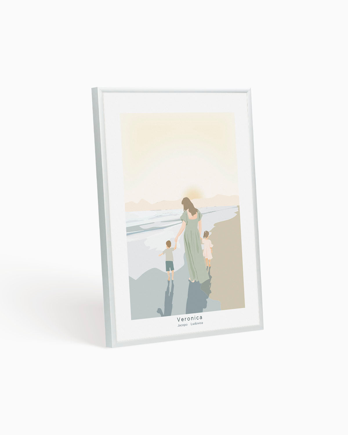 Poster Personalizzato Mamma con figli