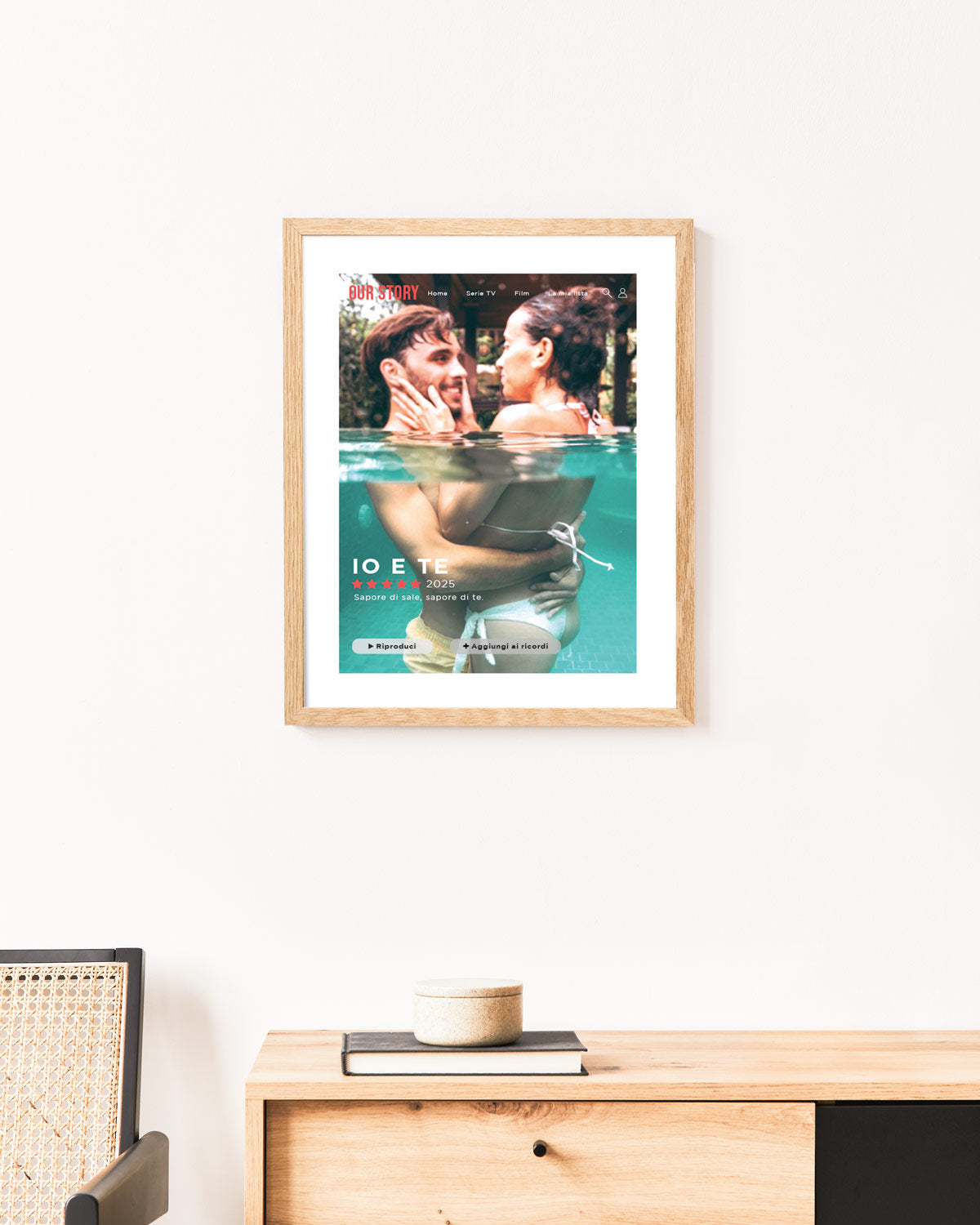 Poster Personalizzato Una storia da film