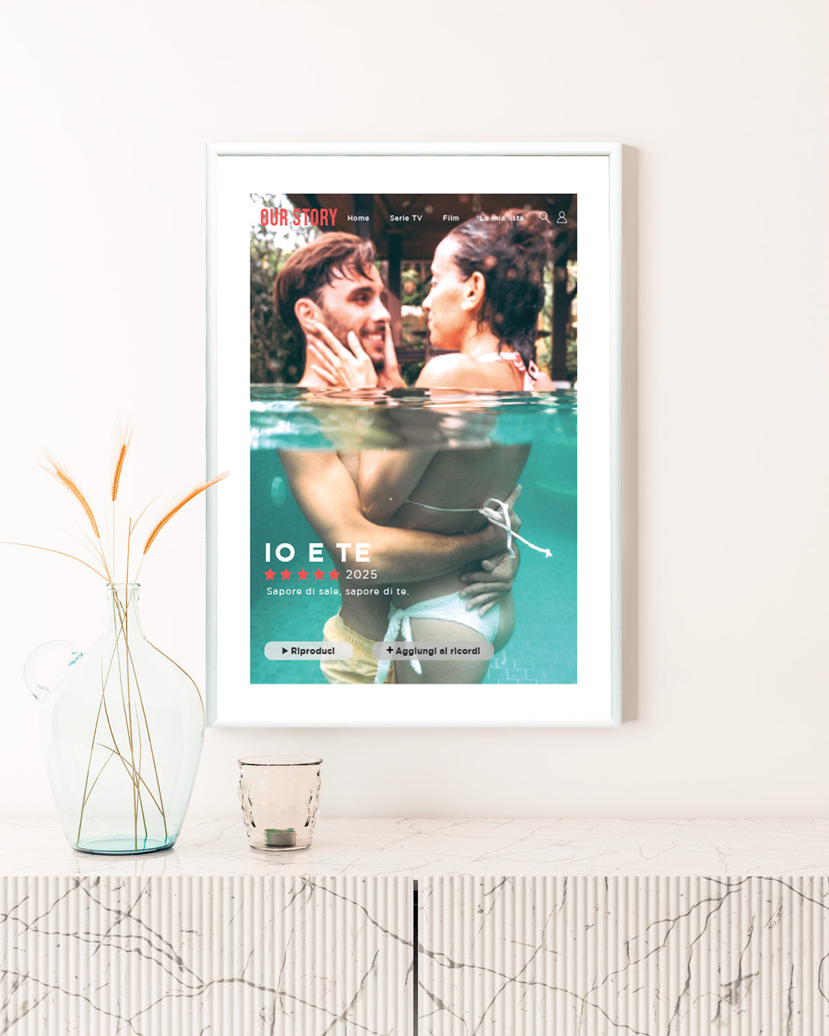 Poster Personalizzato Una storia da film
