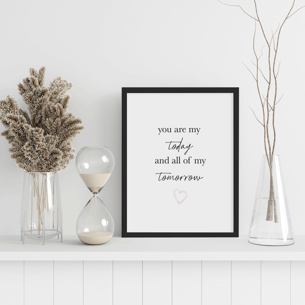 Poster you are my Today