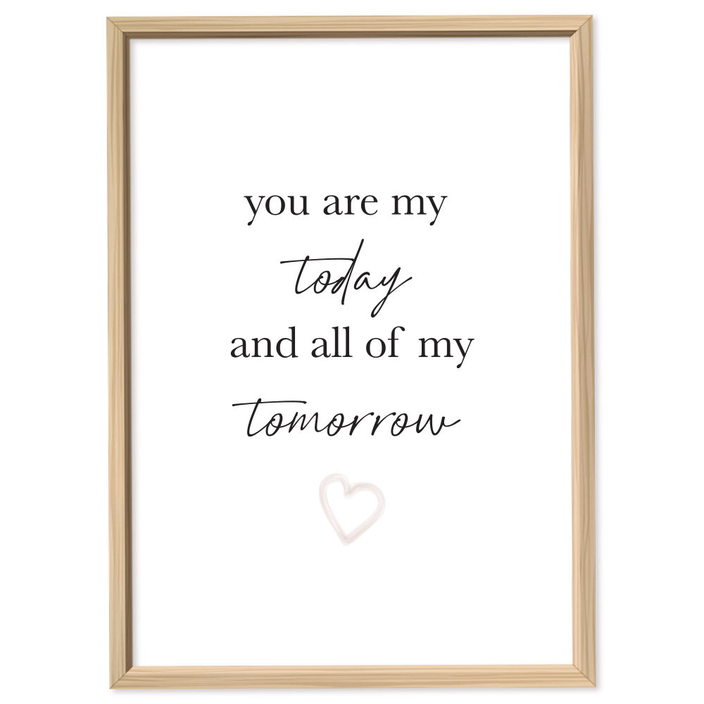 Poster you are my Today