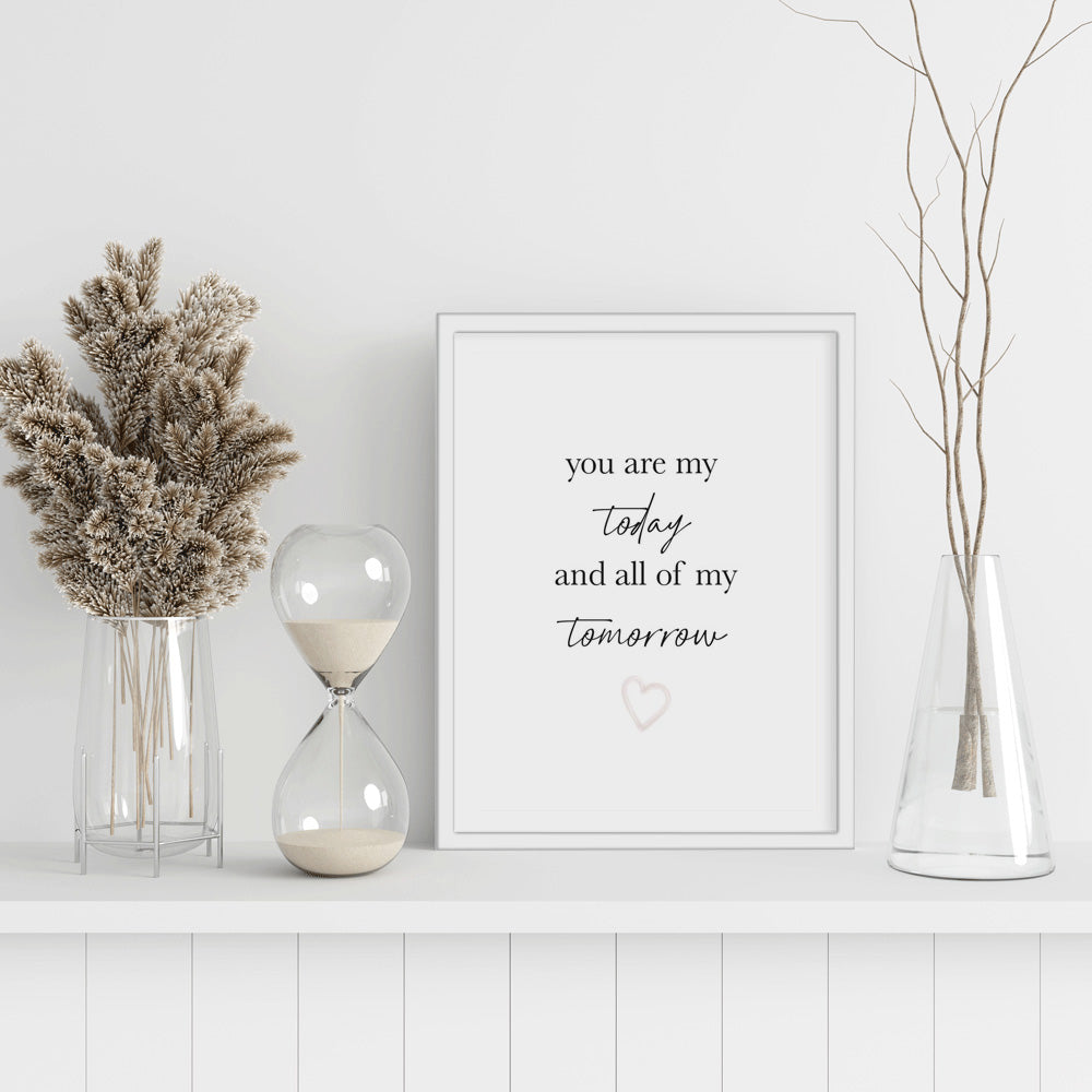 Poster you are my Today
