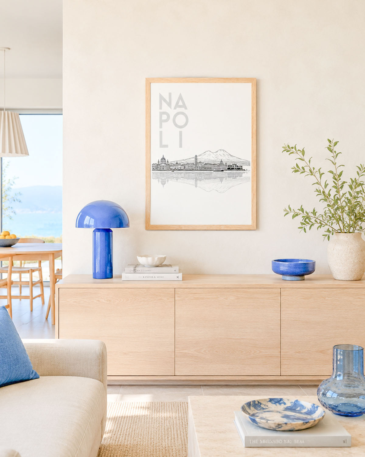 Poster Skyline Napoli