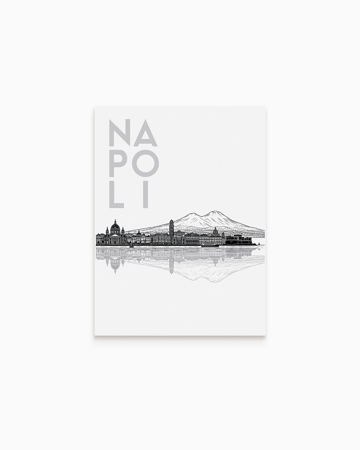 Poster Skyline Napoli