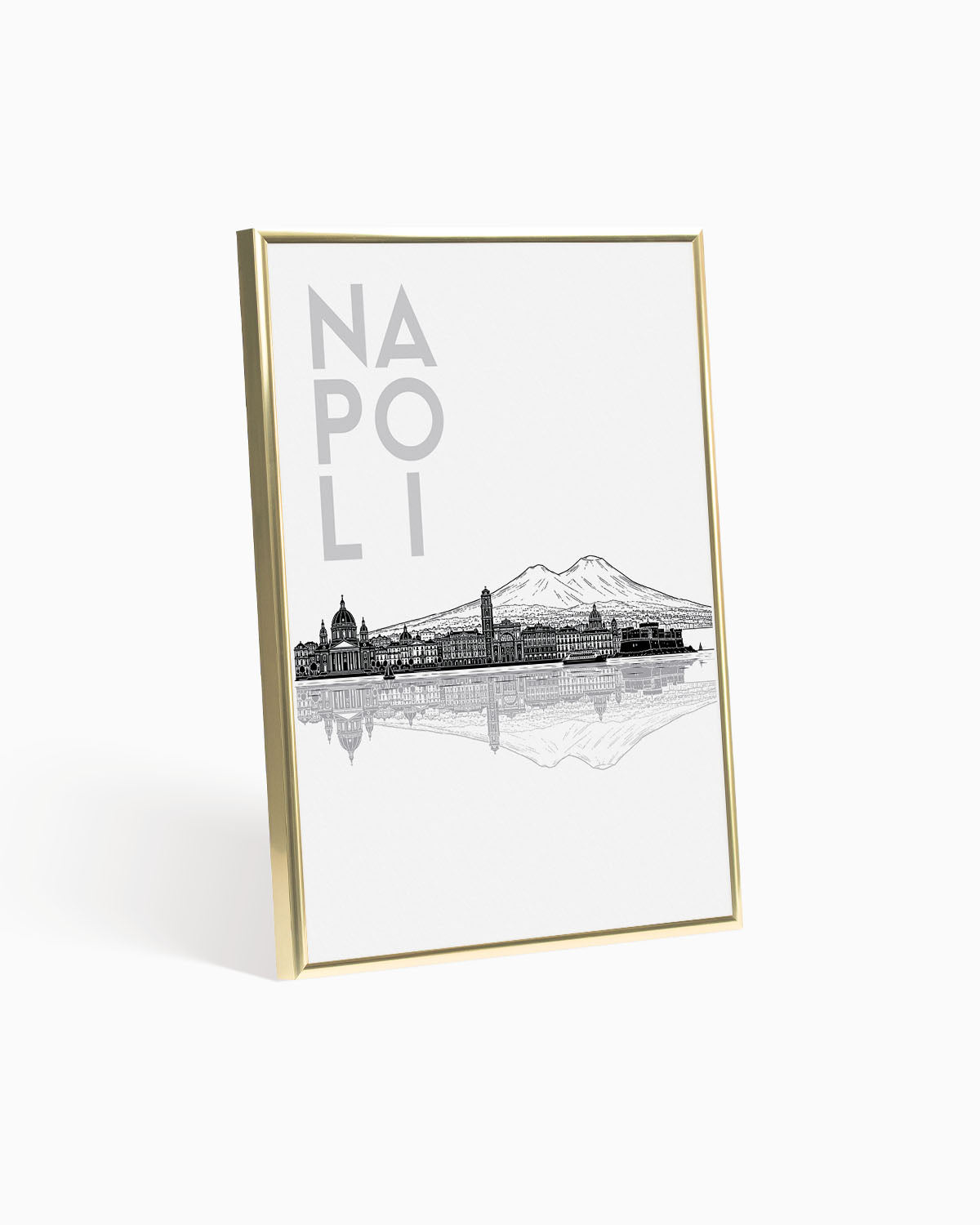 Poster Skyline Napoli