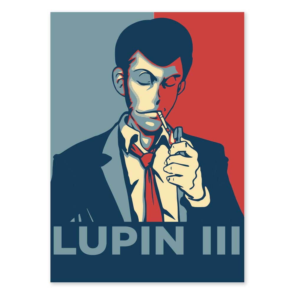 Poster Iconic Lupen