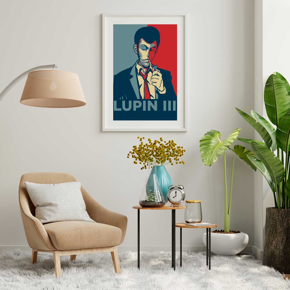 Poster Iconic Lupen
