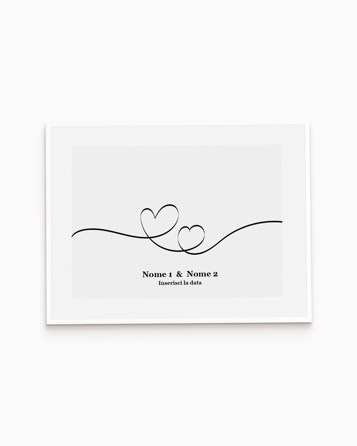 poster personalizzato moderno idea regalo, complemento d'arredo