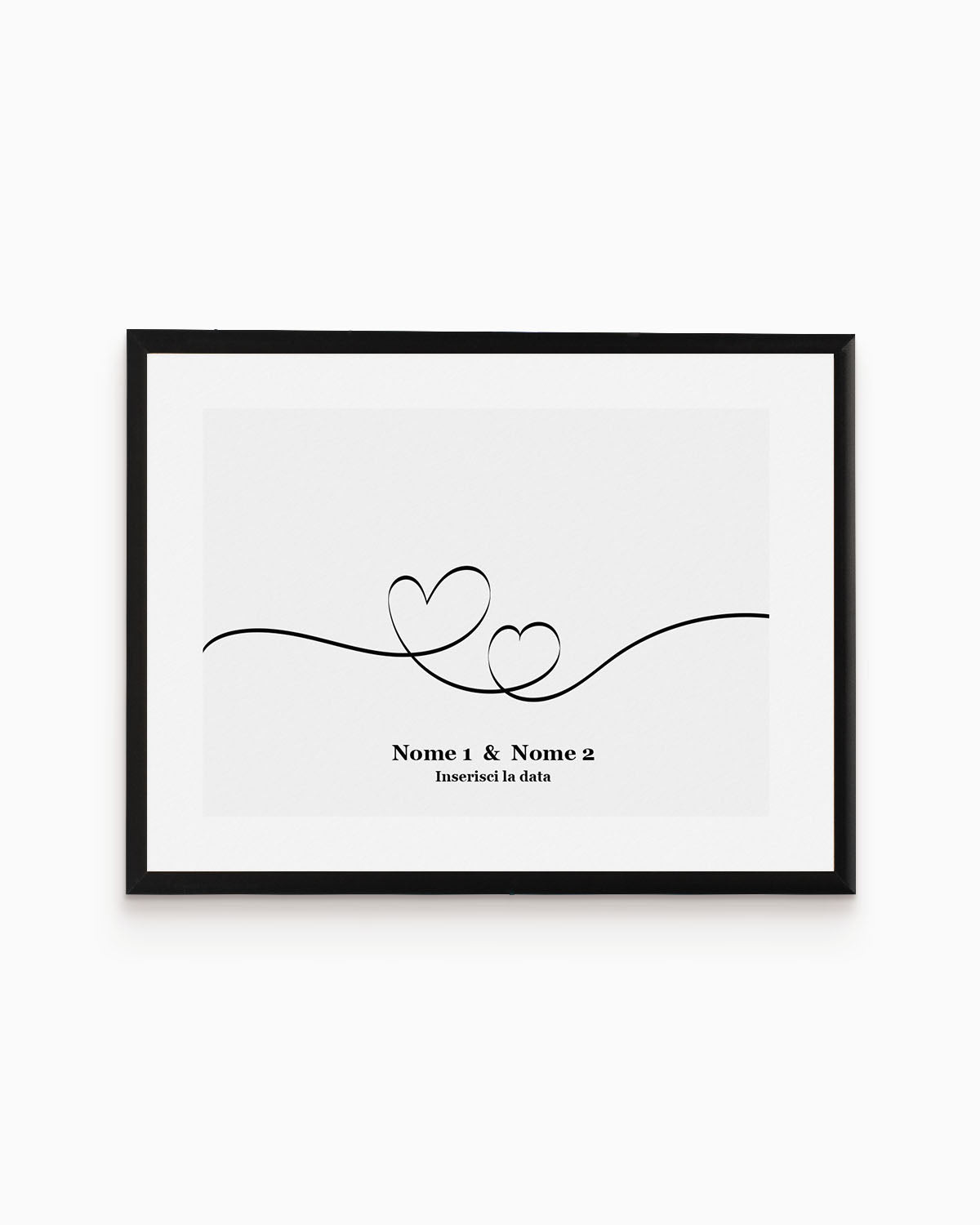 poster personalizzato moderno idea regalo, complemento d'arredo