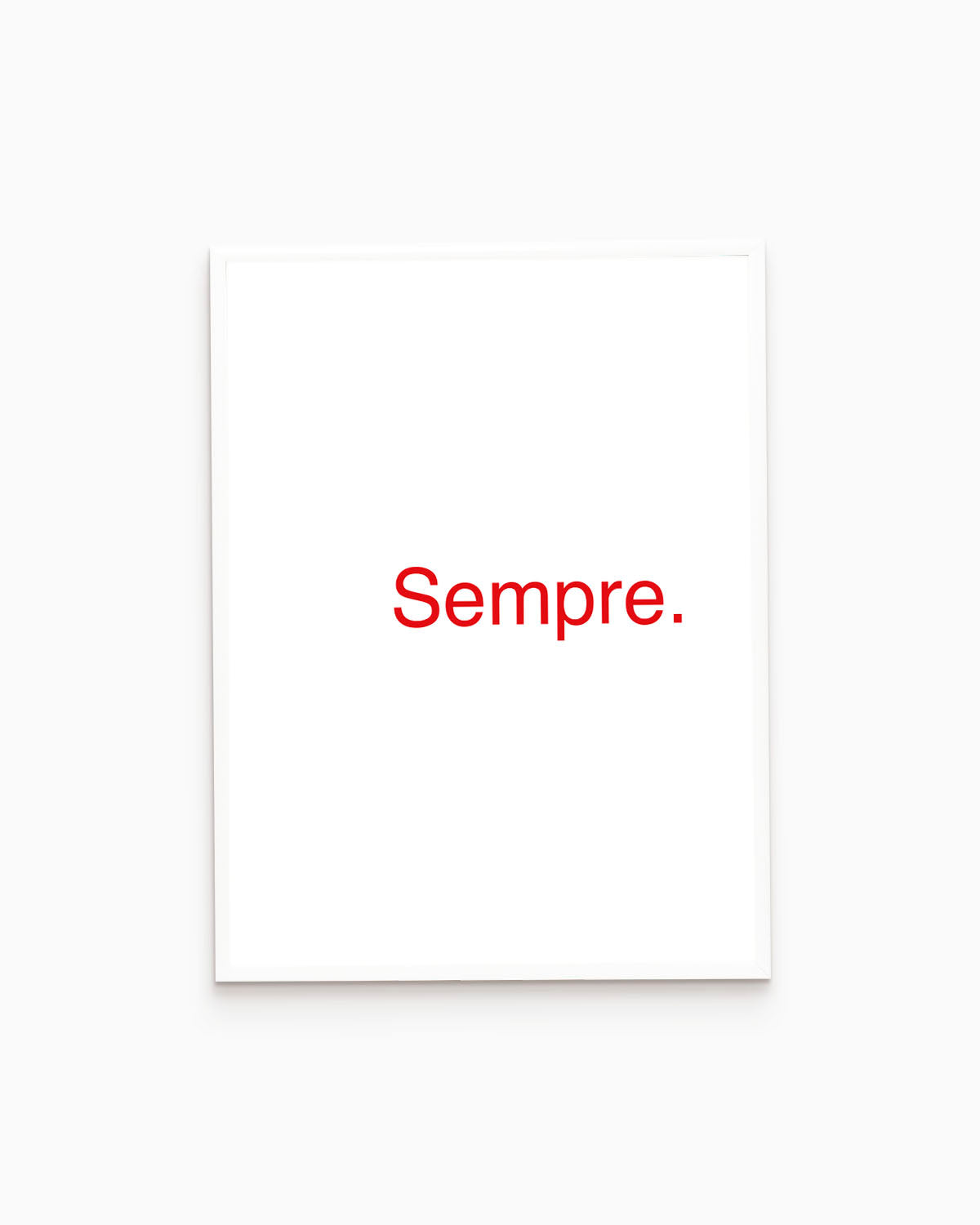 Poster Personalizzato Sempre