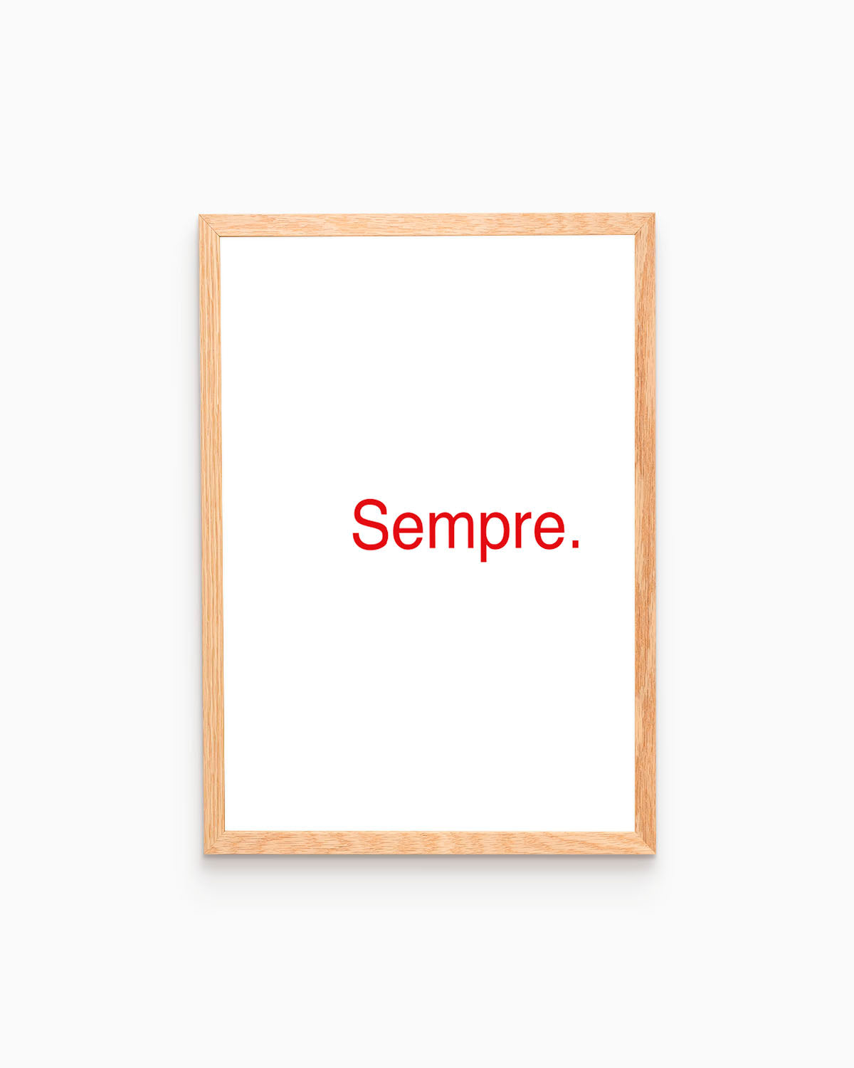 Poster Personalizzato Sempre