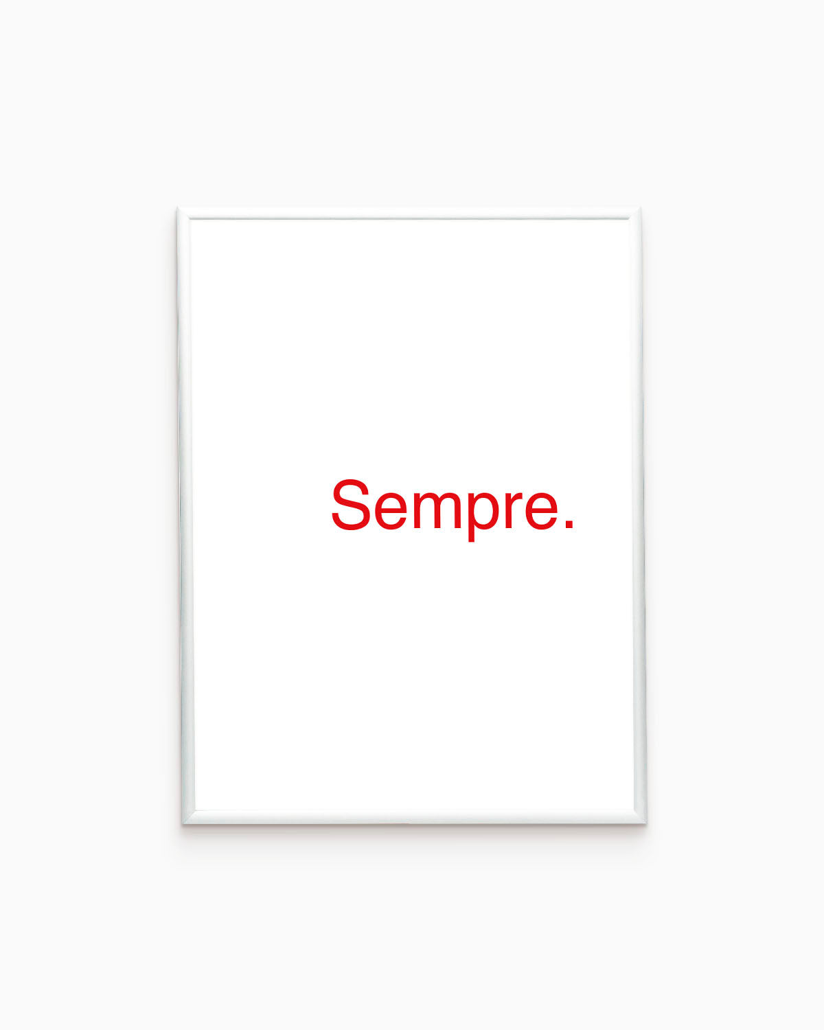 Poster Personalizzato Sempre