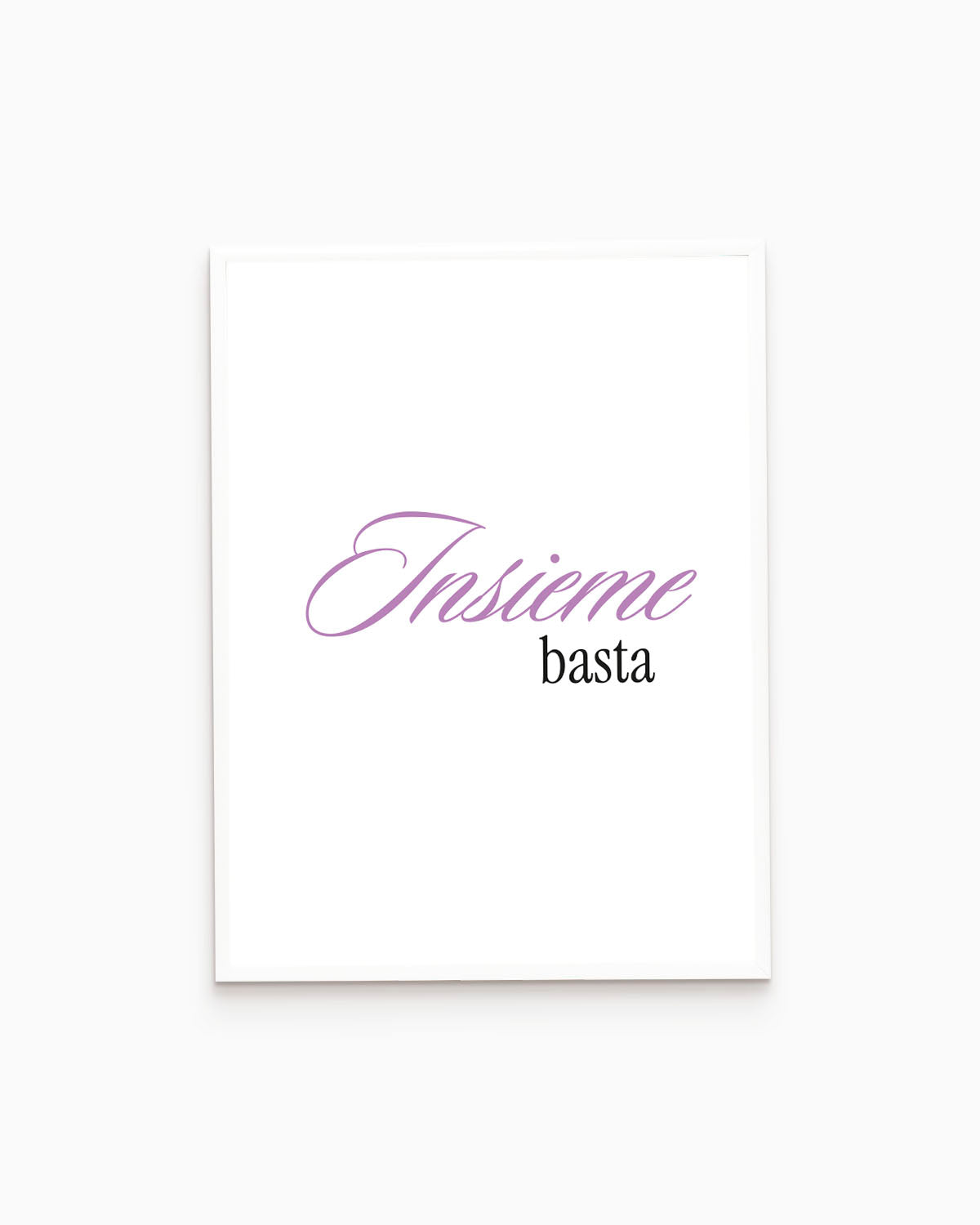 poster Typography con testi e citazioni, decorazione casa ideale per ambienti moderni