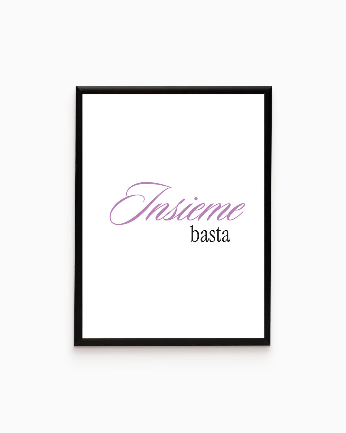 poster Typography con testi e citazioni, decorazione casa ideale per ambienti moderni