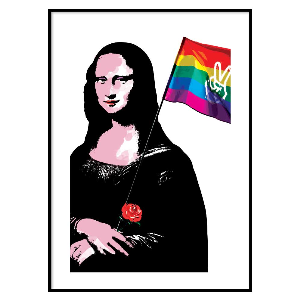 Poster Iconic Mona Lisa