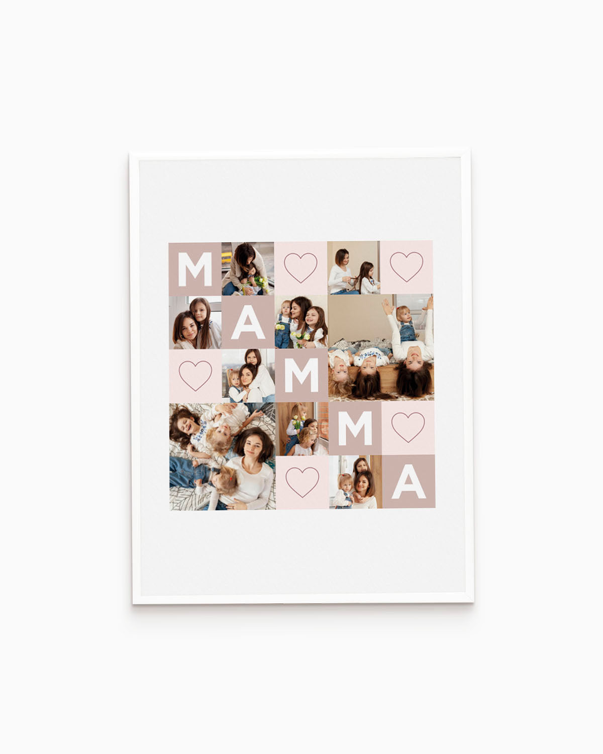 Poster Personalizzato Collage Mamma