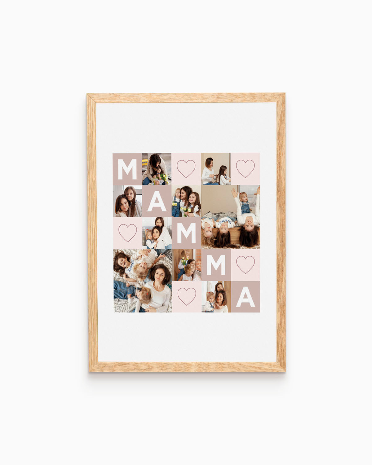 Poster Personalizzato Collage Mamma