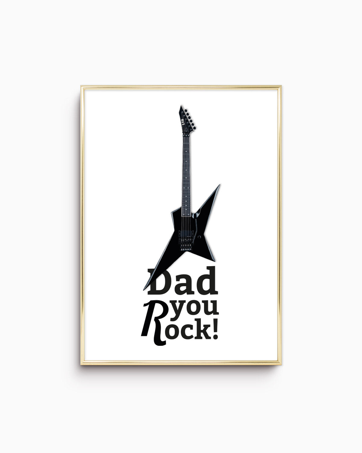 Poster Dad you rock