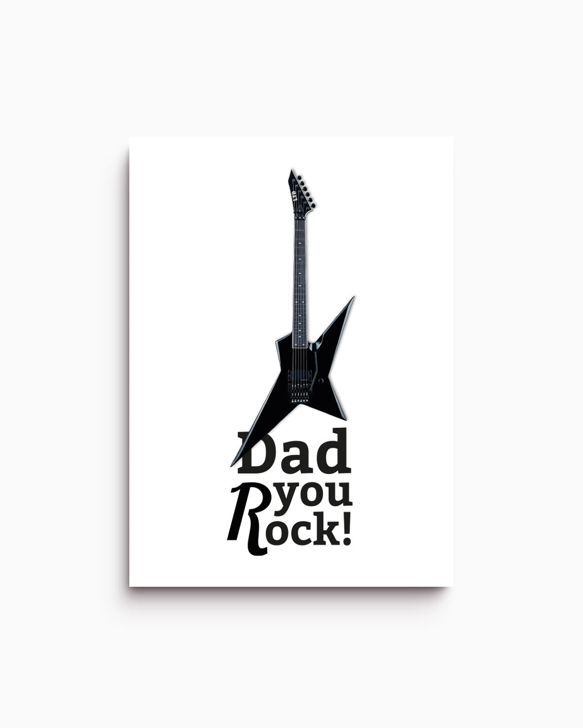 Poster Dad you rock