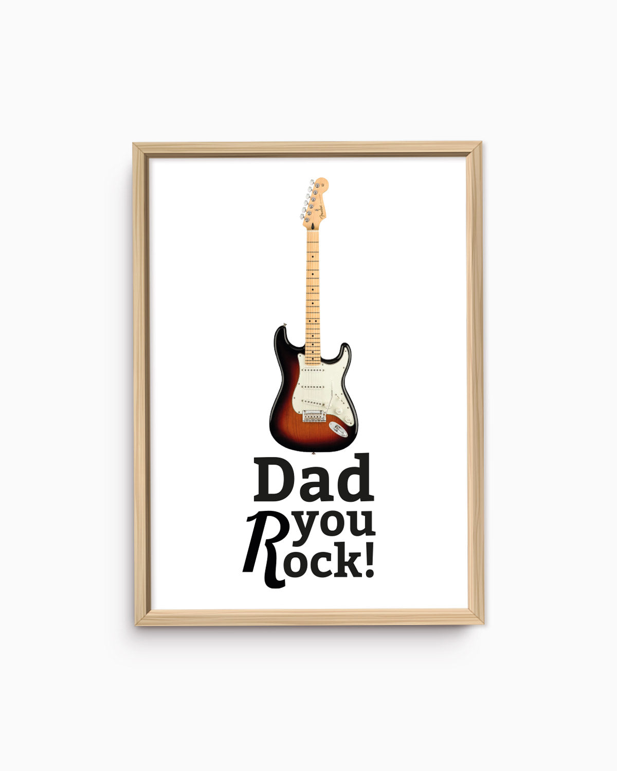 Poster Dad you rock