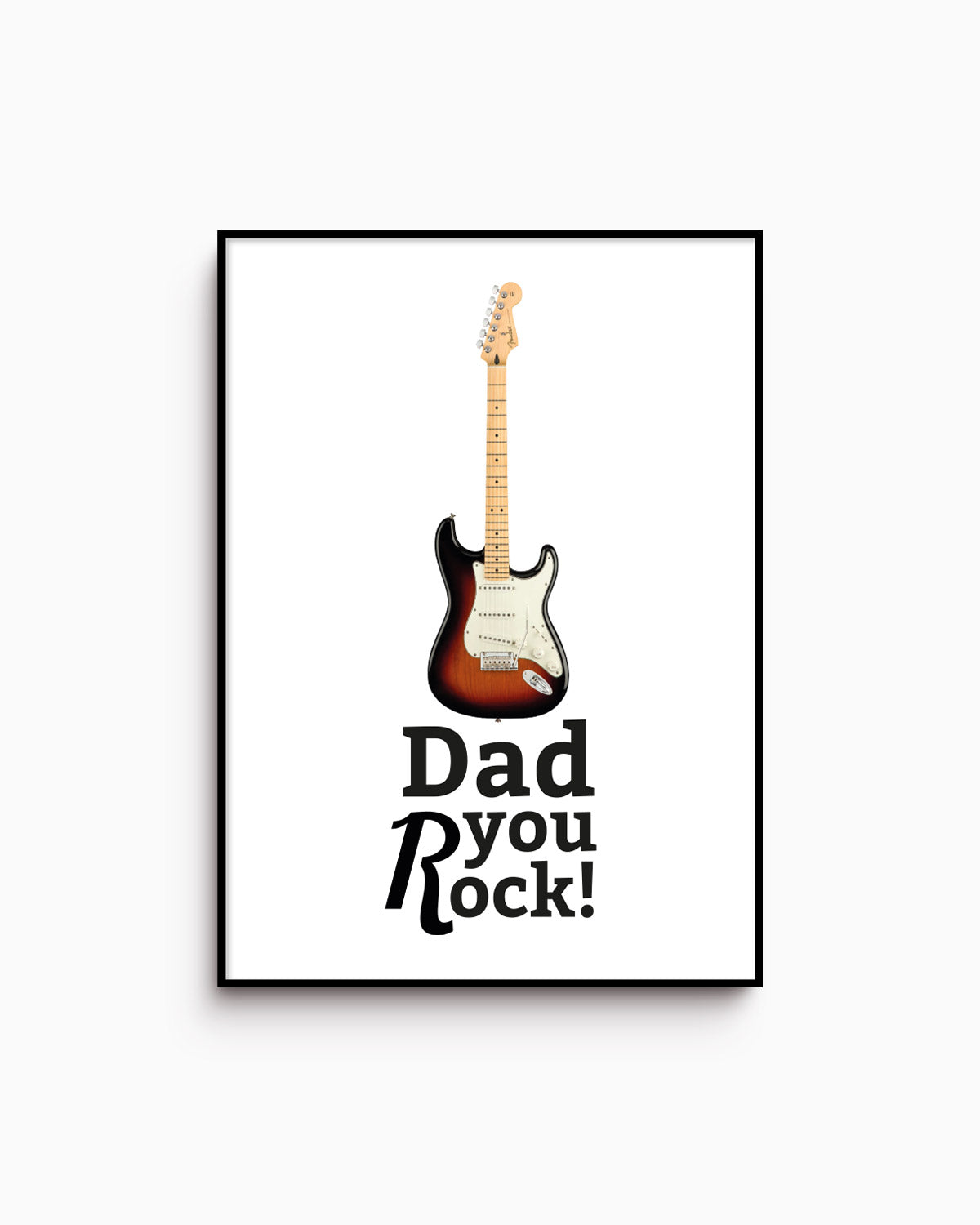Poster Dad you rock