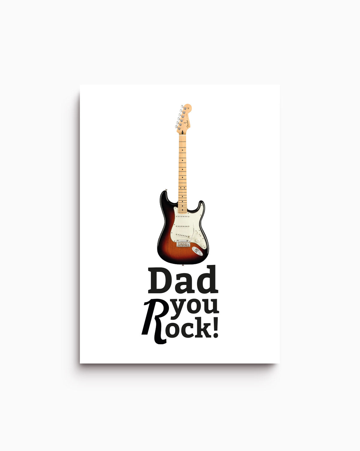 Poster Dad you rock